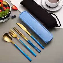 VoltHeater Portable Cutlery Set | Stainless Steel | Compact Carry Case