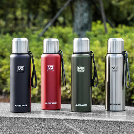 VoltHeater Thermos Flask — Stainless Steel | Double Wall | With Carry Bag
