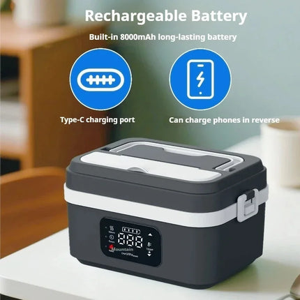VoltHeater VH50 - Wireless Battery Powered Heated Lunchbox