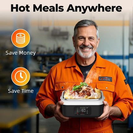 VoltHeater VH40 – Wireless Battery-Powered Heated Lunch Box